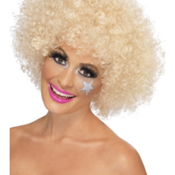 70s Funky Blonde Afro Wig