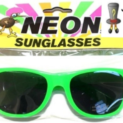 80s Sunglasses Neon Green