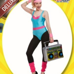 80s Work Out Leotard Womans Costume