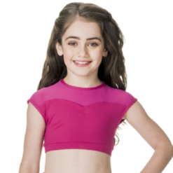 Activate Crop Top Girls Mulberry Studio 7