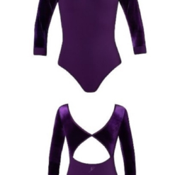 Aida Leotard Girls Aubergine Energetiks