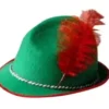 Alpine Hat With Red Feather