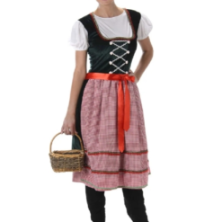 Alpine Womans Red Plus Size Costume