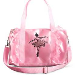 Ballet Sequin Barrel Bag