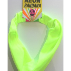 Bandana Headband Neon Yellow