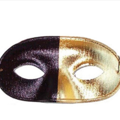Bi Colour Gold Eye Mask