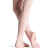 Bloch Embrace Microfibre Convertible Tights Girls Flesh