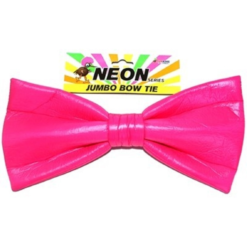 Bowtie Jumbo Neon Pink