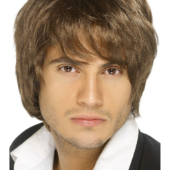 Boy Band Brown Wig