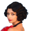 Cabaret Wig Black