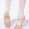 Capezio Hanami Stretch Canvas Ballet Shoe Womans Nude Width (Medium)