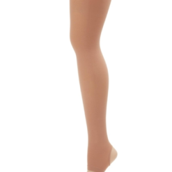 Capezio Hold & Stretch Stirrup Girls Tights Light Sun