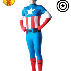 Captain America Licensed Morphsuit Mens