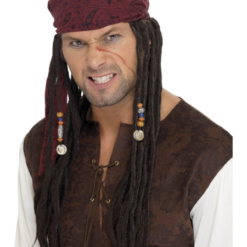 Carribean Wig And Scarf