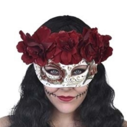Catrina Eye Mask With Flowers