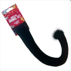 Curved Short Black Tail