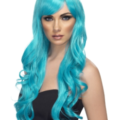 Desire Long Aqua Wig