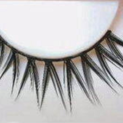 Eyelashes Zig Zag Black