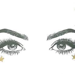 Face Jewels Wonder Woman