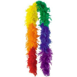 Feather Boa Classic Rainbow
