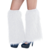Fluffy White Boot Covers