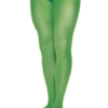 Footed Opaque Tights Mens Green