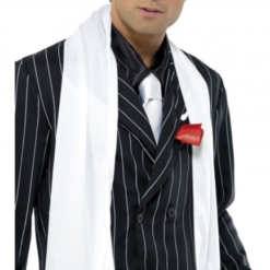 Gangster Scarf White