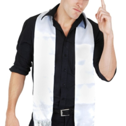 Gangster Scarf With Frigne