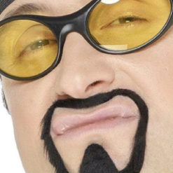 Goatee Black Moustache