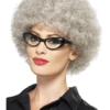 Granny Grey Perm Wig