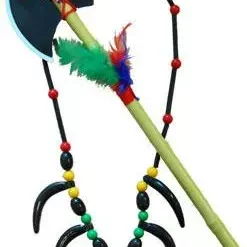 Indian Necklace And Axe