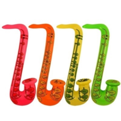 Inflatable Saxophone 75cm Orange