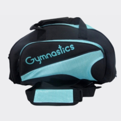 Junior Gymnastics Duffle Bag Black/Turquoise