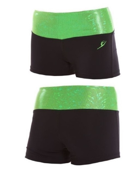 Kylie Short Girls Fluro Lime