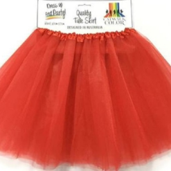 Layered Red Tutu
