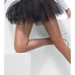 Layered Short Black Adult Tutu