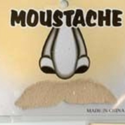 Maverick Blonde Moustache
