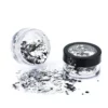 Metallic Chunky Silver Glitter