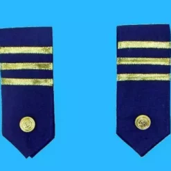 Military Epaulets Dark Blue