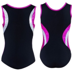 Millie Leotard Girls Hot Pink