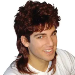 Mullet Brown Wig