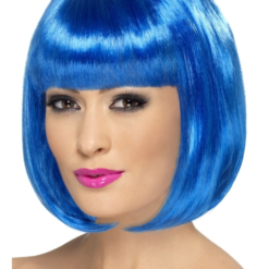 Partyrama Blue Bob Wig