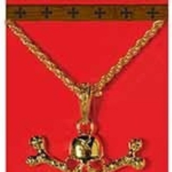Pirate Skull And Crossbone Necklace
