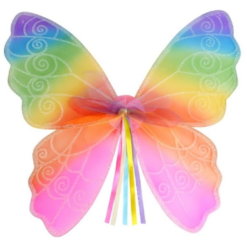 Rainbow Butterfly Deluxe Wings