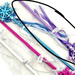 Snowflakes Fairy Wand Purple